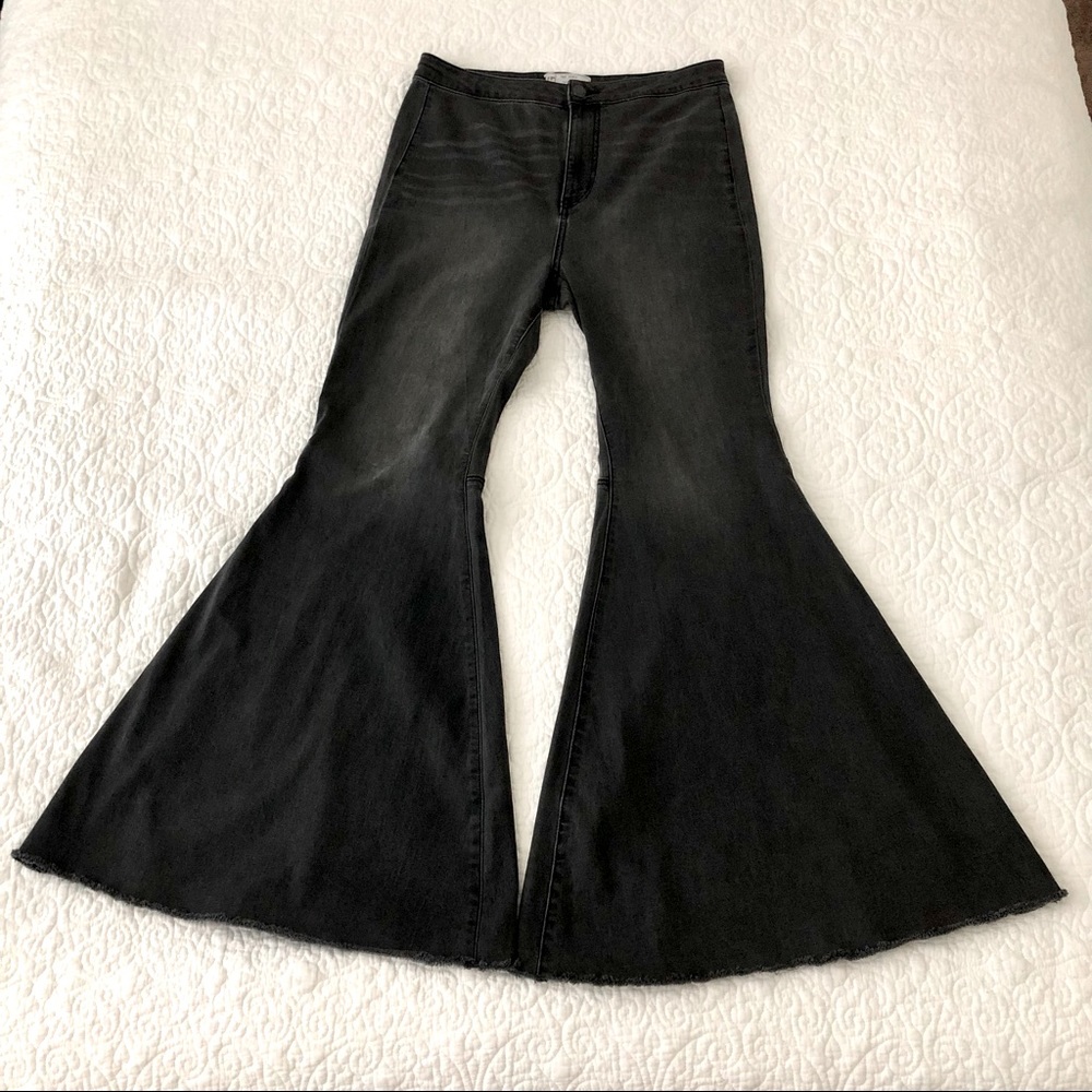 Free People Just Float On Flare Jeans